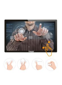 multitouch wall mounted display